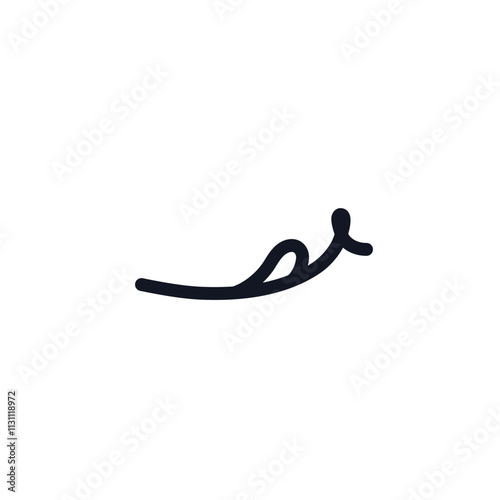 Yummy smile emoticon with tongue lick mouth logo icon sign Hand drawn ink sketch Doodle cute design Cartoon children's style Fashion print clothes apparel greeting invitation card flyer poster banner