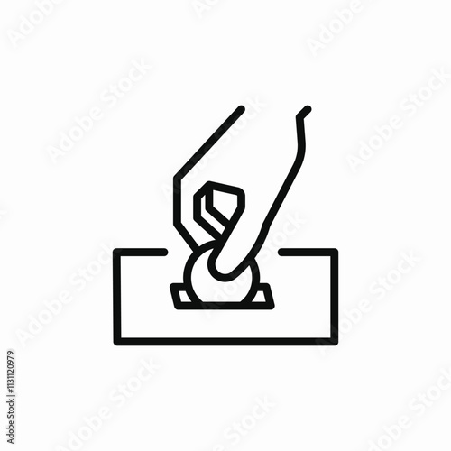 charity box icon sign vector