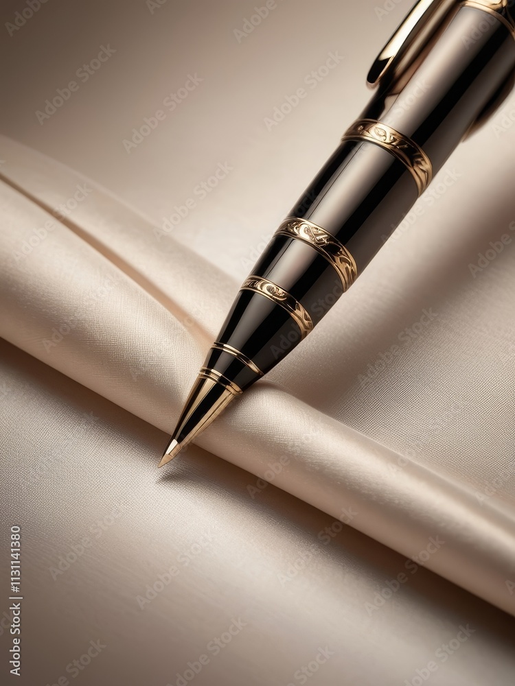 Naklejka premium pen and notebook