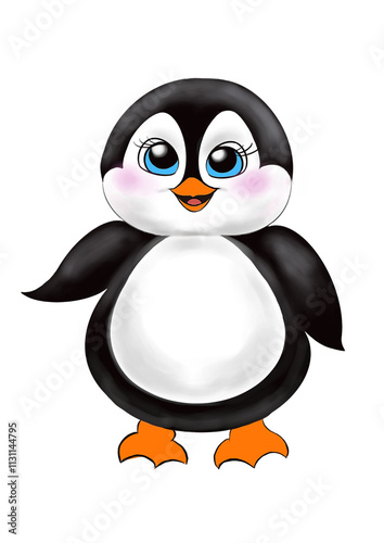 Cute penguin photo