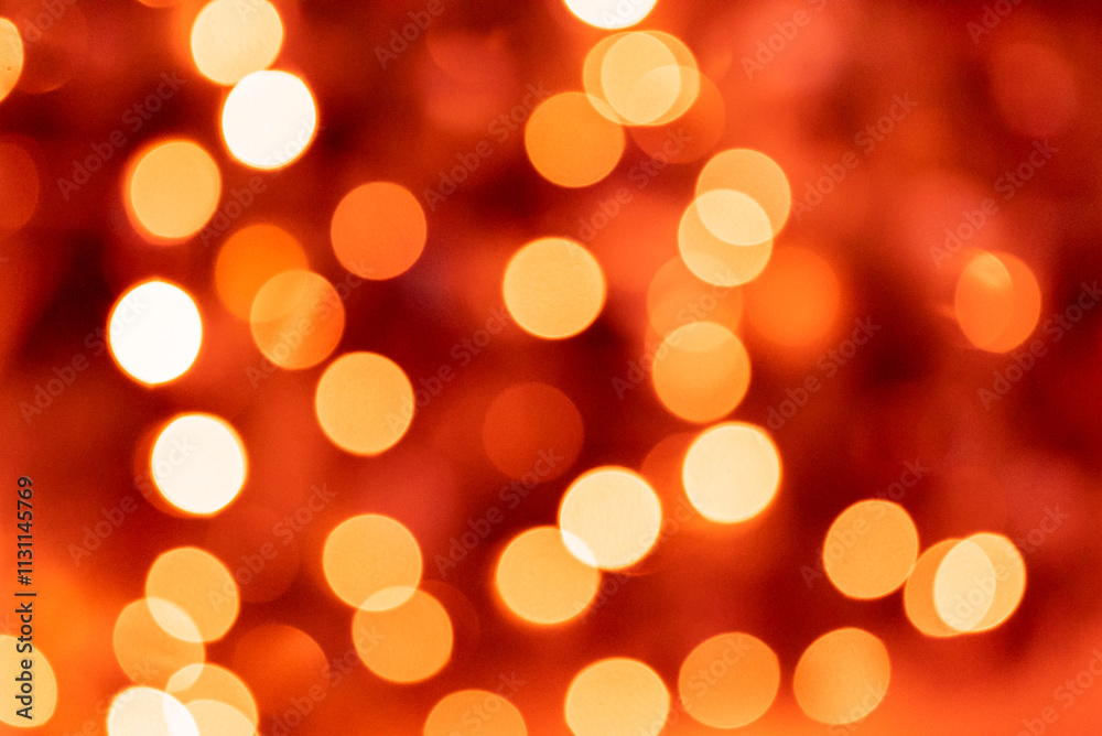 Obraz premium Festive Background with blurred lights