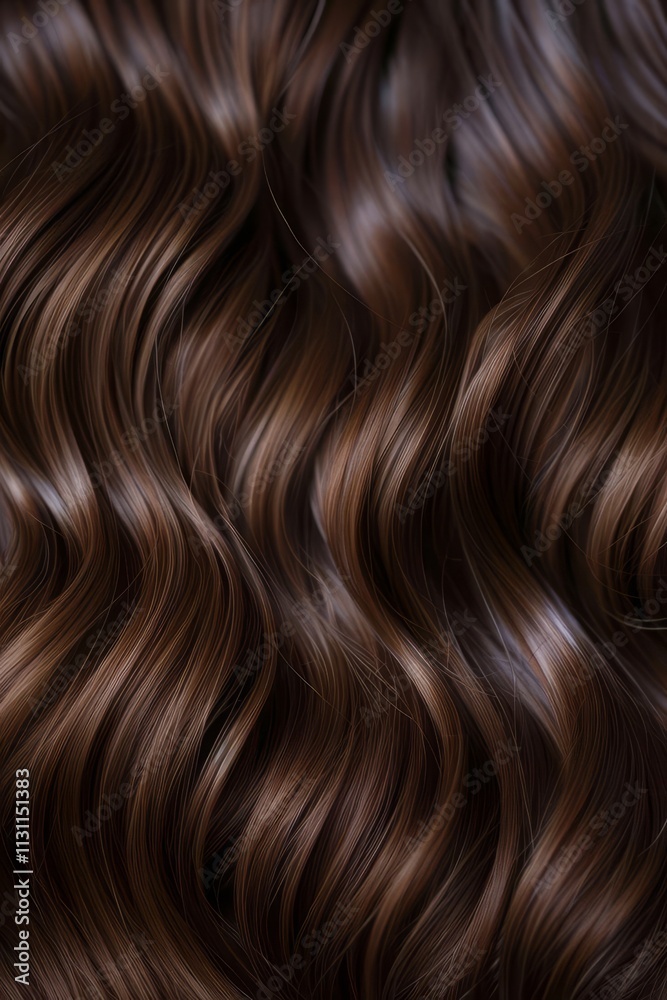 Naklejka premium hair texture