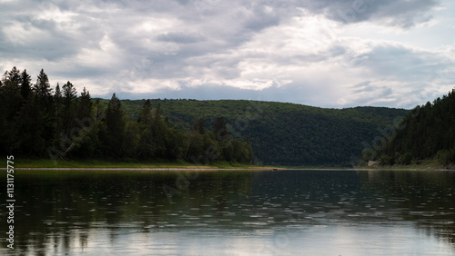lake in the mountains