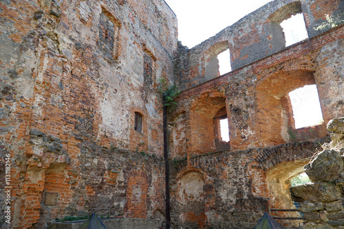 Ruins - Grodno Castle, Zagorze Slaskie, Poland photo