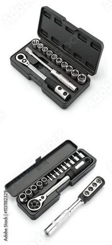 Ratchet set with ratchet box Icon