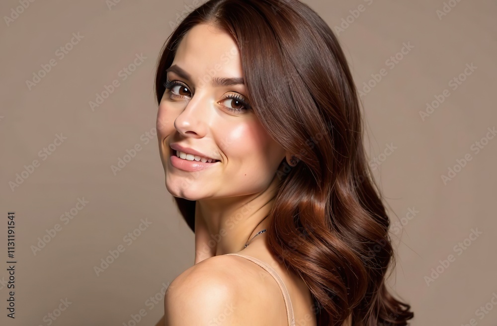 Fototapeta premium color of the year 2025 Mocha Mousse