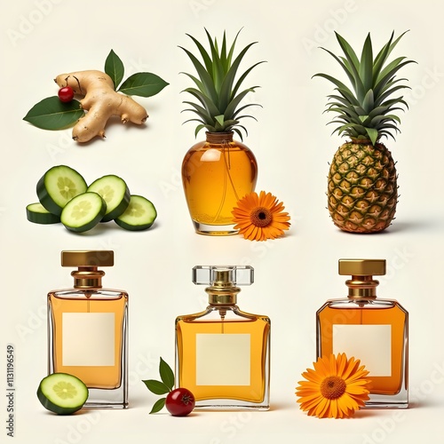 Enchanting Ensemble of Fruity Fragrances with Intriguing Aromatic Layers photo