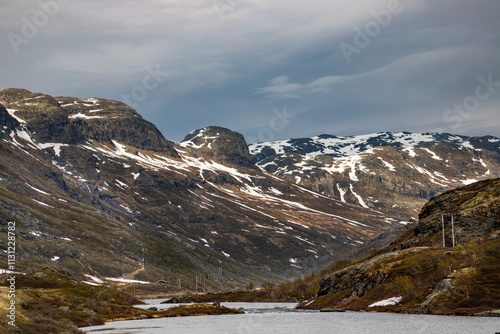 The beautiful Norwegian nature of the fjords