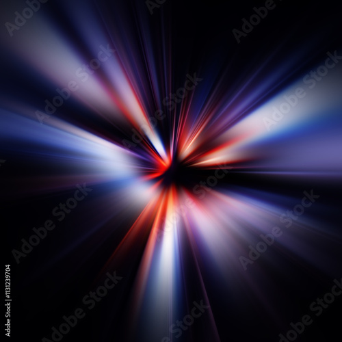 Colorful zoom motion effect. Abstract background. Color lines. Colored texture backdrop and banner. Multi color gradient pattern and textured wallpaper.