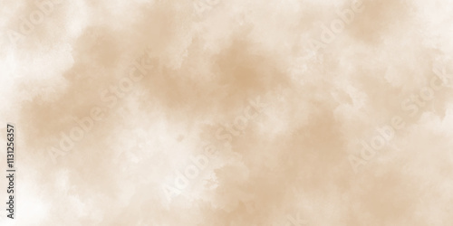 Soft luxury light and bright brown watercolor dreamy abstract texture with colors wet effect hand drawn aquarelle background, watercolor paper textured illustration for grunge design with copy space.