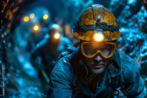 Underground mining: tools, machinery, and miners
