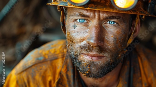 Miner’s resilience in a harsh environment
