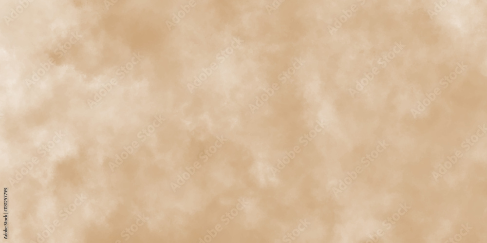 Obraz premium Soft luxury light and bright brown watercolor dreamy abstract texture with colors wet effect hand drawn aquarelle background, watercolor paper textured illustration for grunge design with copy space.