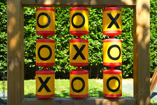 TRIS GAME AT THE PARK