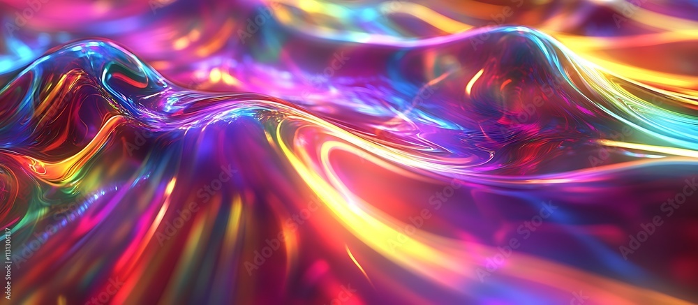 Fototapeta premium Cyber technology illustration. 3d rendering