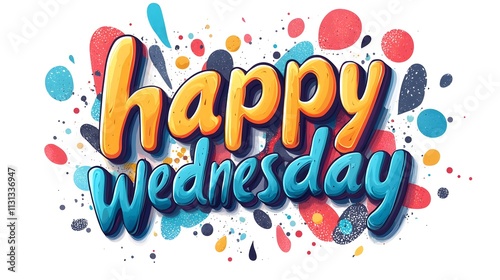 happy wednesday text