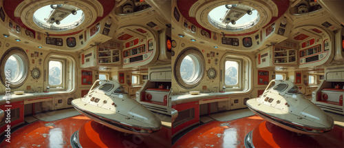 3D SBS Side By Side Stereoscopic Image