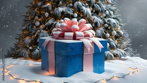 Christmas Gift in the Snow