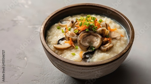 Classic Clam Chowder. Homely comfort food concept