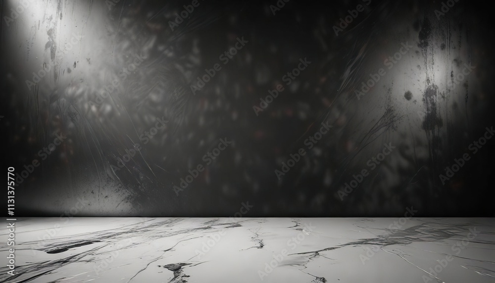 Obraz premium Black and white luxury background with subtle texture, premium, glassy sheen