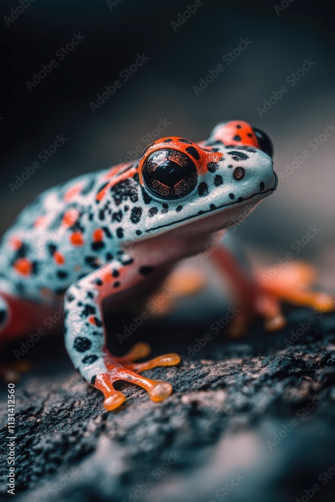 Fototapeta premium Frog on rock