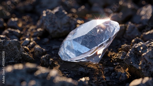 Precious stone stunning, gorgeous art in background. Gemstone great, stone minerals are magnificent. photo