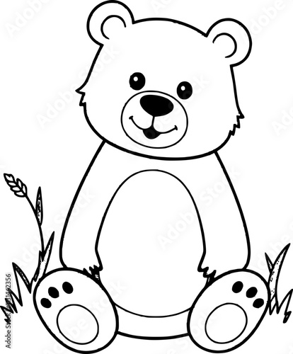 panda bear with a leaf