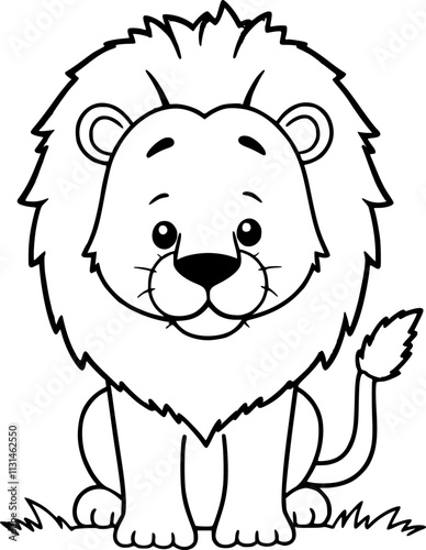 lion cartoon character