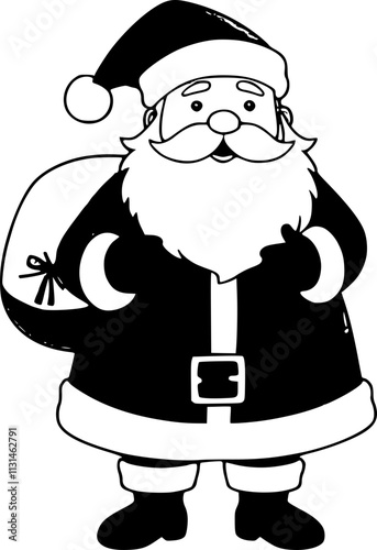 santa claus cartoon