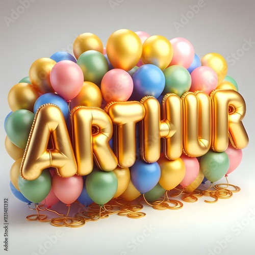 The image depicts the name 