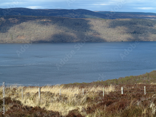 Dornoch Firth from Struie Hill viewpoint on the B9176 - Highland - Scotland - UK