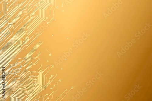 Abstract dark geometric background featuring glowing golden lines and sparkles, creating a modern, futuristic, and elegant design.