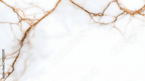 White Marble with Gold Veins Abstract Texture Composition