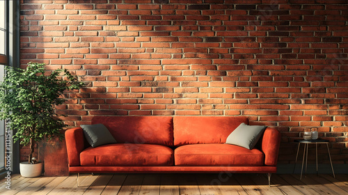 wall brick texture clen living room photo