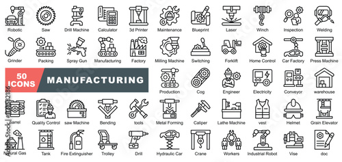 Manufacturing Icon