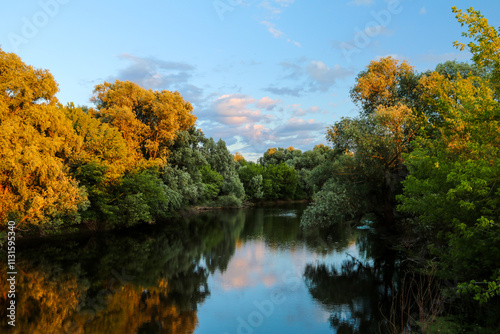 The Bug River and the surrounding area.