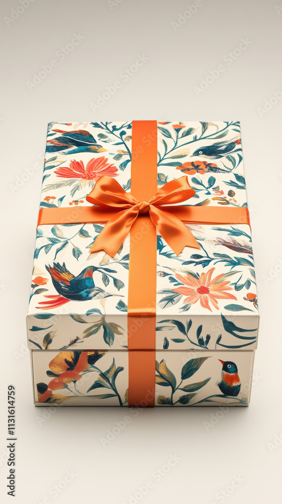 Obraz premium Beautifully Wrapped Gift Box