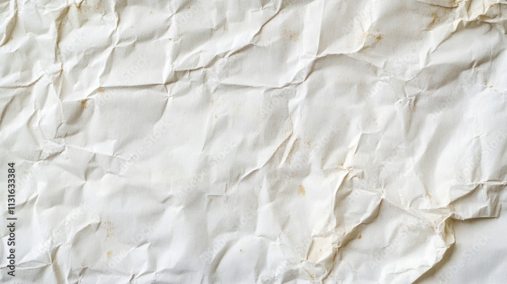 Obraz premium White wheat paste poster style texture background