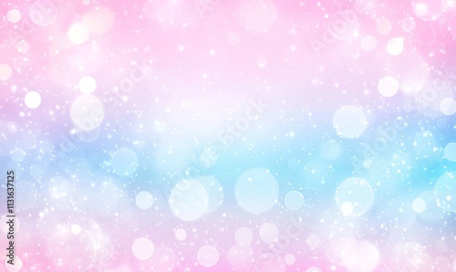 A blurry abstract gradient texture in pink and blue, serving as an artistic illustration of trendy colorful decoration. It functions well as a design element for both backgrounds and wallpapers. photo