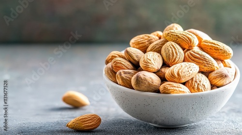 1. Bagged almonds are crunchy and nutty, with a natural sweetness that satisfies your cravings for a healthy and delicious snack option. photo