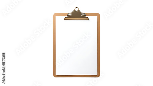 Clipboard isolated on transparent background