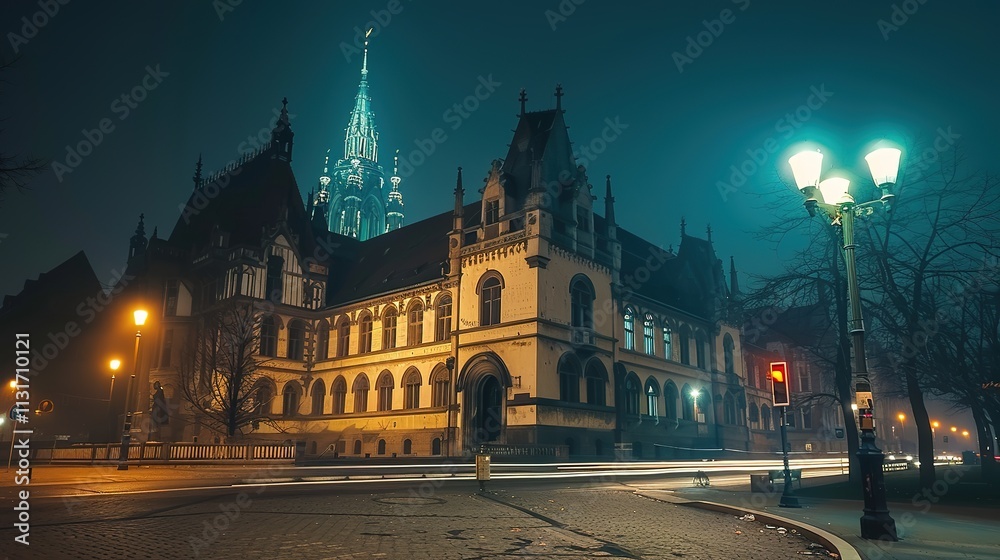 Obraz premium City Hall in Wroclaw