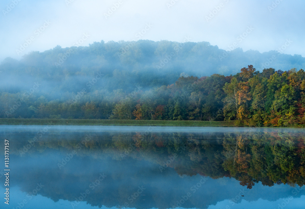 Fototapeta premium foggy water