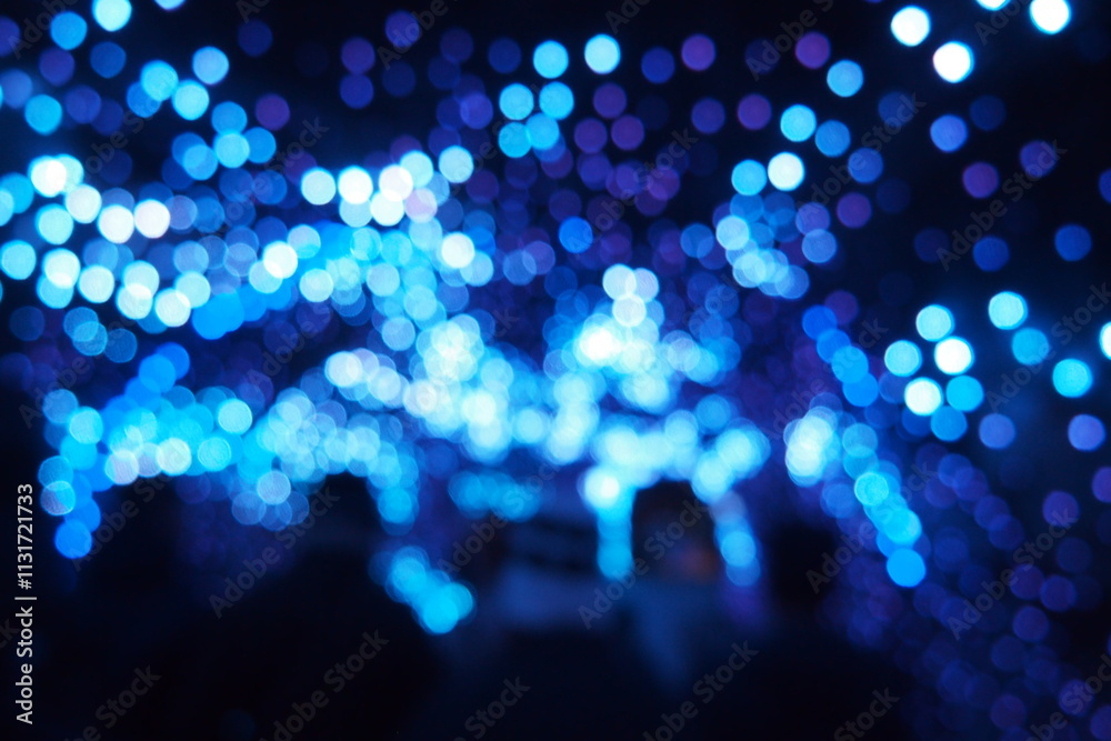 Fototapeta premium Blurred background of Gwangmyeong Cave, Gyeonggi Province, South Korea