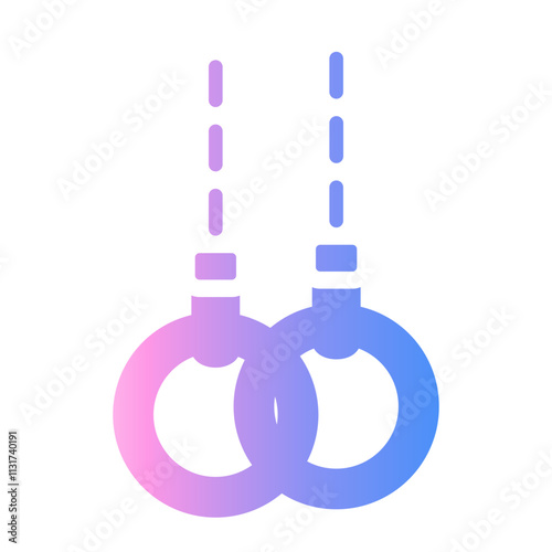 gymnastics Gradient icon