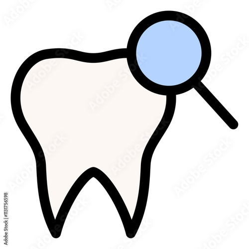 tooth check up icon