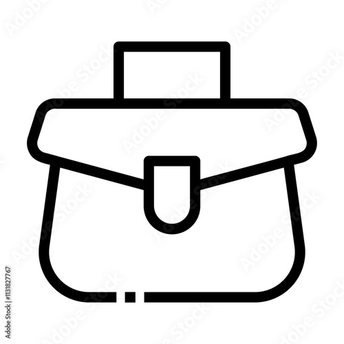 briefcase Line Icon