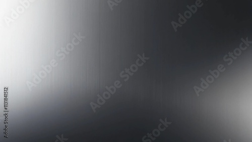 AI GENERATE, radient transitioning from metallic silver to gunmetal grey, for a modern feel