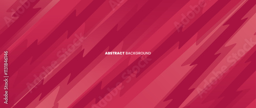 Abstract background with slanted lines that looks like a lightning bolt with a striking red color.