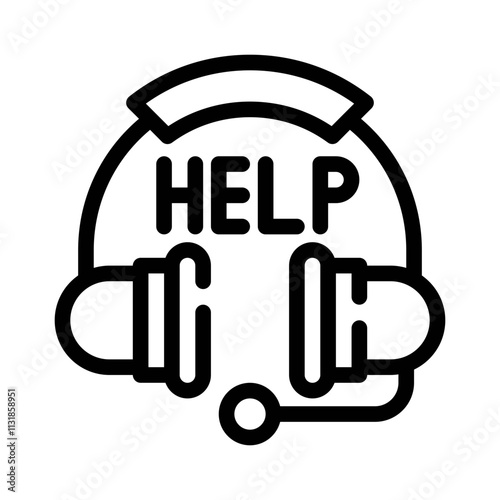 helpdesk line icon